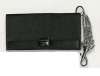 Kellnerb�rse, schwarz mit Kette und Karabiner