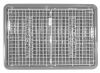 Auffangwanne m. 2 Abtropfmatten 67*47 cm mit intergriertem Ausgie�er