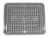 Auffangwanne m. 1 Abtropfmatte 47*37 cm mit intergriertem Ausgie�er