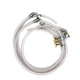 Schlauchsatz für Bierleitungsreinigungsgerät bestehend aus: