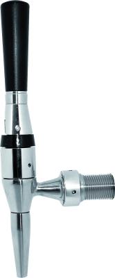 Stout-Schankhahn Edelstahl NW 7 mm Stutzen 55 mm