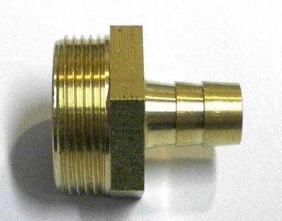 Reinigungsadapter Typ 1 Schankhahngewinde 28mm mit fester Tülle ID 10 mm